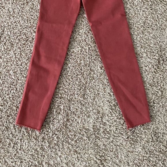 NWT Free People We The Free Red High Rise Skinny Jeans Size 26 - Picture 9 of 12